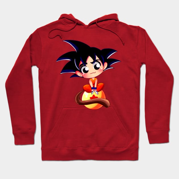 son goku Hoodie by lezettern